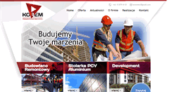 Desktop Screenshot of korem.com.pl